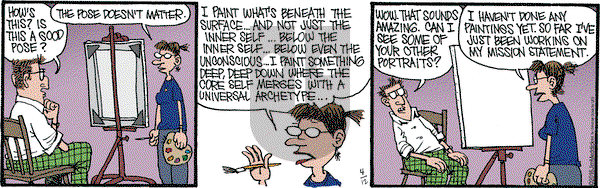 Monty on Tuesday April 12, 2016 Comic Strip