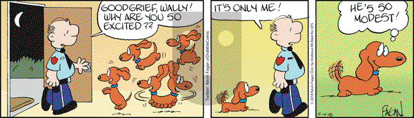 Drabble on Friday May 4, 2018 Comic Strip