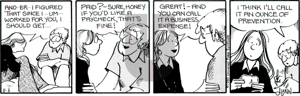 For Better or For Worse on Monday November 3, 1980 Comic Strip