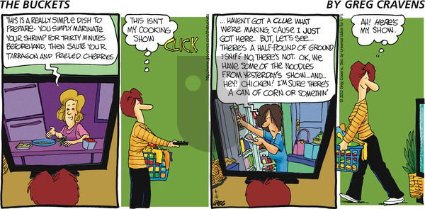 The Buckets on Sunday June 10, 2012 Comic Strip