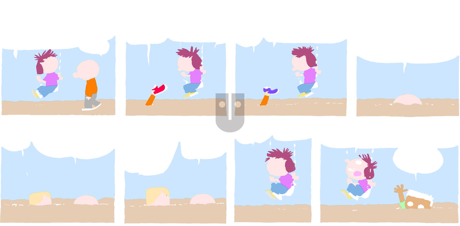 Cul de Sac on Sunday May 25, 2014 Comic Strip