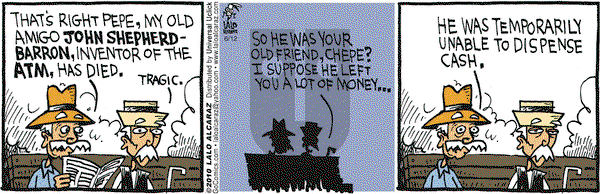 La Cucaracha - Saturday June 12, 2010 Comic Strip