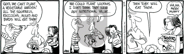 The Buckets on Saturday February 10, 2007 Comic Strip