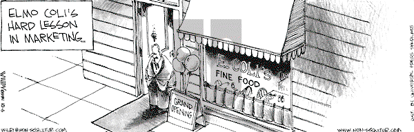 Non Sequitur on Monday April 22, 2002 Comic Strip