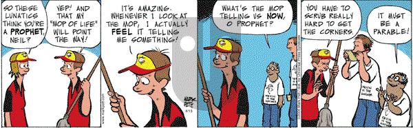 Lucky Cow - Thursday April 13, 2006 Comic Strip
