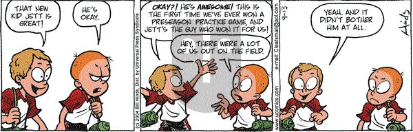 Cleats on Monday September 13, 2004 Comic Strip
