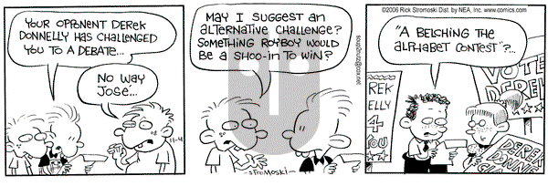 Soup to Nutz - Old on Saturday November 4, 2006 Comic Strip
