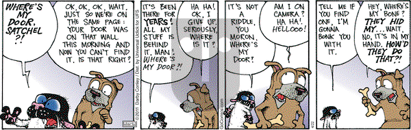 Get Fuzzy on Monday April 22, 2013 Comic Strip