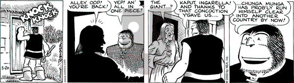 Alley Oop on Saturday May 20, 2000 Comic Strip