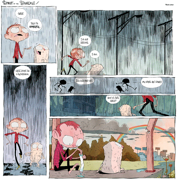Spirit of the Staircase on Wednesday December 20, 2023 Comic Strip