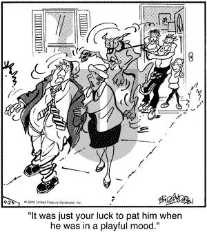 Marmaduke on Monday September 23, 2002 Comic Strip