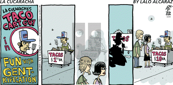 La Cucaracha on Sunday March 29, 2009 Comic Strip