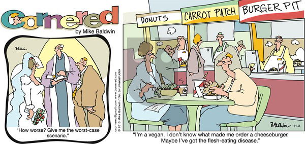 Cornered - Sunday November 3, 2013 Comic Strip