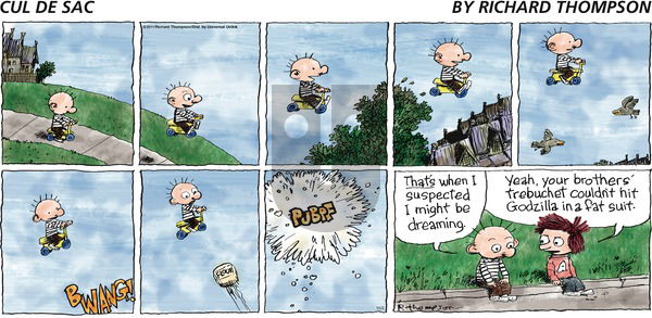Cul de Sac on Sunday October 2, 2016 Comic Strip