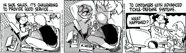 Rose is Rose on Saturday January 20, 1996 Comic Strip