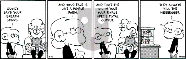 FoxTrot on Saturday October 15, 2005 Comic Strip
