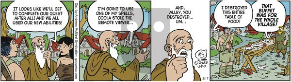 Alley Oop on Monday March 17, 2025 Comic Strip
