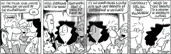 Baby Blues on Friday September 13, 2002 Comic Strip