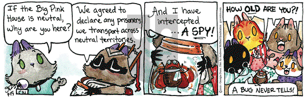 Breaking Cat News - Thursday July 15, 2021 Comic Strip