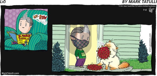 Lio on Sunday March 21, 2021 Comic Strip