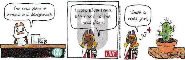 Breaking Cat News on Monday January 7, 2019 Comic Strip