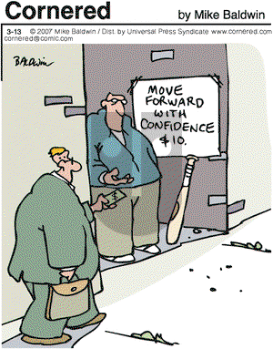 Cornered on Tuesday March 13, 2007 Comic Strip
