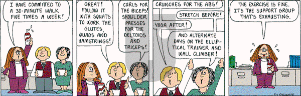 Cathy Classics on Friday December 20, 2002 Comic Strip