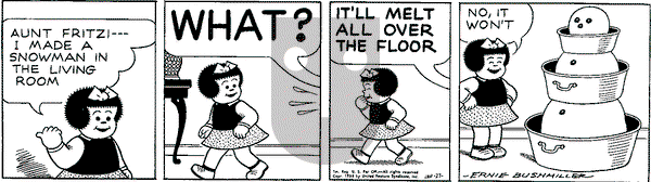 Nancy Classics on Tuesday February 11, 2025 Comic Strip