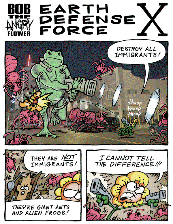 Bob the Angry Flower on Monday October 14, 2024 Comic Strip
