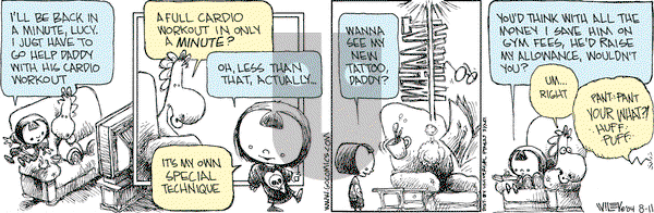 Non Sequitur on Monday August 11, 2008 Comic Strip