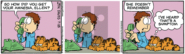 Garfield on Tuesday July 18, 2006 Comic Strip