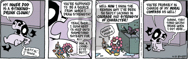 Pooch Cafe on Friday June 10, 2011 Comic Strip