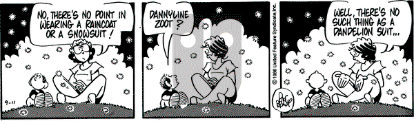 Rose is Rose on Thursday September 11, 1986 Comic Strip