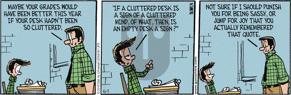 Grand Avenue on Wednesday June 1, 2016 Comic Strip