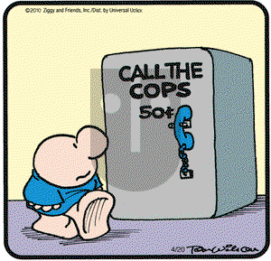 Ziggy - Tuesday April 20, 2010 Comic Strip