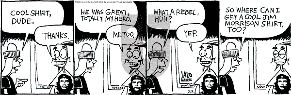 La Cucaracha on Saturday February 8, 2003 Comic Strip