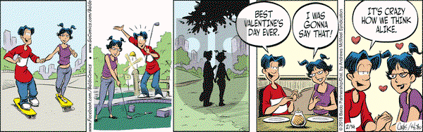 Baldo on Wednesday February 14, 2018 Comic Strip