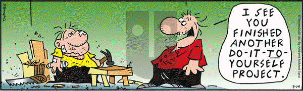 Frank and Ernest on Friday March 14, 2025 Comic Strip