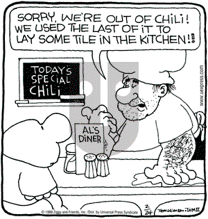 Ziggy on Wednesday February 24, 1999 Comic Strip