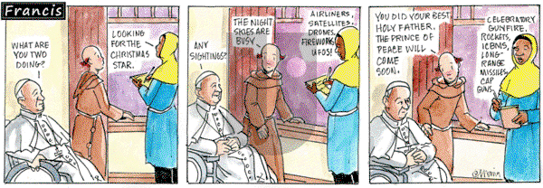 Francis on Thursday December 19, 2024 Comic Strip