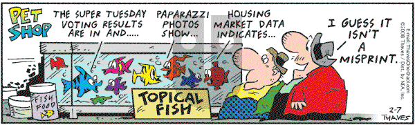 Frank and Ernest - Thursday February 7, 2008 Comic Strip