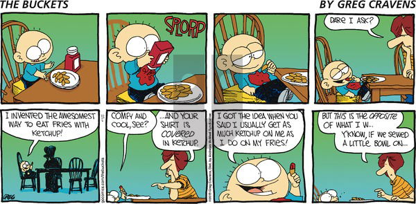 The Buckets on Sunday October 6, 2019 Comic Strip