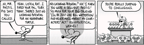 Pearls Before Swine on Saturday August 28, 2004 Comic Strip