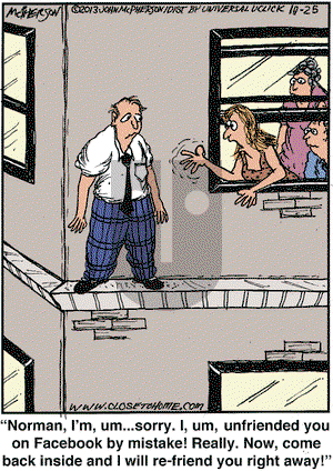 Close to Home on Friday October 25, 2013 Comic Strip