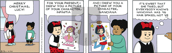 Nancy on Wednesday December 19, 2018 Comic Strip