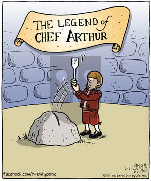 Brevity on Monday February 21, 2011 Comic Strip