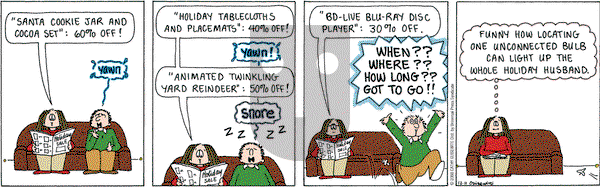 Cathy Classics on Thursday December 11, 2008 Comic Strip