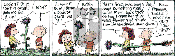 Cul de Sac on Monday July 16, 2018 Comic Strip