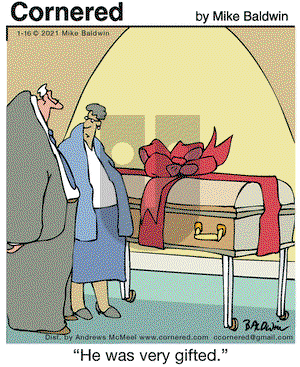 Cornered on Saturday January 16, 2021 Comic Strip