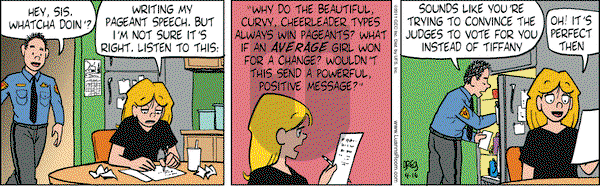 Luann on Saturday April 16, 2011 Comic Strip